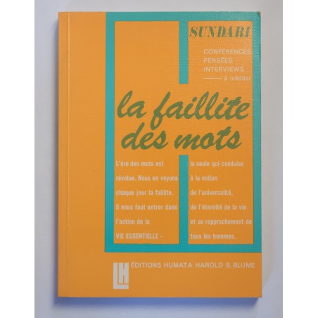 La fatalite des mots